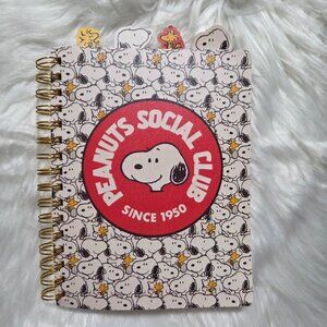 Peanuts Social Club Spiral Notebook